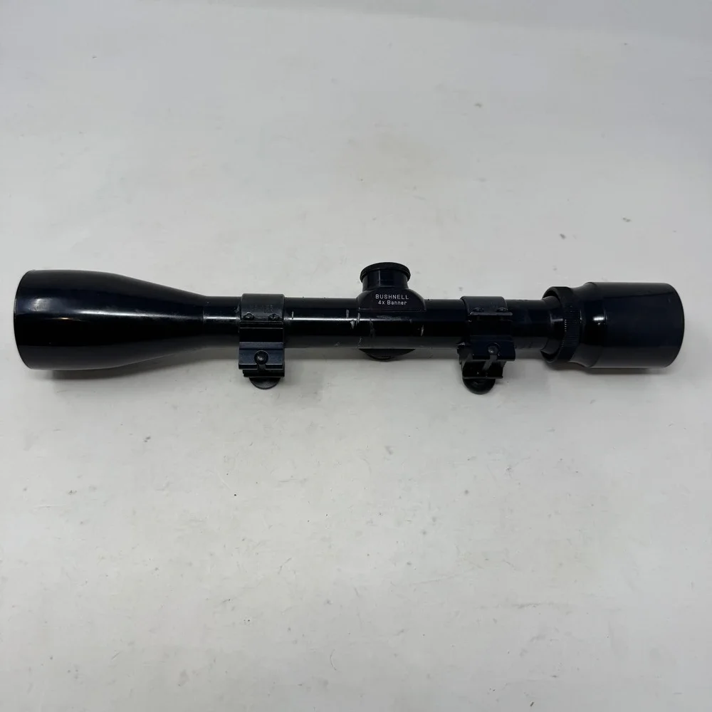 Bushnell Banner 4x40 Rifle‎ Scope Wide Angle Waterproof Japan with Weaver Rings